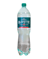 Вода Buvette № 7 мінеральна лікувально-їдальня сильногазована, 1,5 л - фото