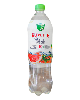 Напій соковмісний Buvette Vitamin Water зі смаком цитрусу та пряних трав, 1 л - фото