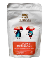 Какао порошок с экстрактом грибов Teahouse Cocoa & Mushrooms, 100 г (4820209846072) - фото