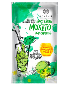 Чай фруктово-медовый "Коктейль" Мохито Классический" Аскания, 60 г - фото