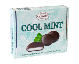 Шоколадные конфеты с мятной начинкой Hauswirth Cool Mint, 135 г (9001395603204) - фото