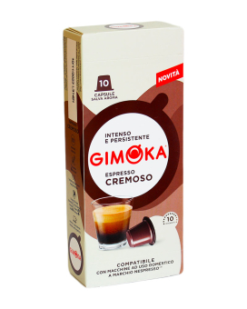 Капсула Gimoka CREMOSO Nespresso, 10 шт (30/70) 8003012001715 - фото