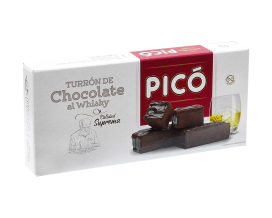 Туррон Pico шоколадный с Виски Turron De Chocolate al Whisky Calidad Suprema, 200 г (8412115000783) - фото