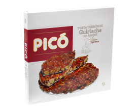 Туррон торт Pico грильяжный с кунжутом в вафлях Torta Turron De Guirlache Con Ajonjoli Calidad Suprema, 150 г (8412115000202) - фото