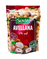 Лісовий горіх смажений без солі Sovia Avellana, 200 г (8410909201491) - фото