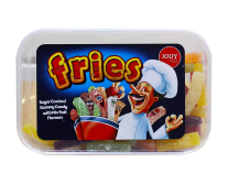 Цукерки мармеладні Солодка картопля фрі зі смаком фруктового міксу JOUY & CO Fries, 225 г (8719992179329) - фото