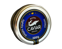 Ікра чорна стерляді Royal Caviar Classsic, 100 г (4820250310102) - фото