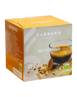 Ячменный кофе в капсулах Carraro Orzo Biologico DOLCE GUSTO, 16 шт 8000604901002 - фото