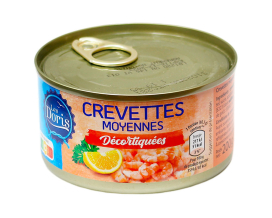 Креветки очищені середні Les Doris Crevettes Moyennes Decortiquees, 200 г 26015200 - фото