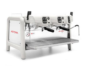 Двухпостовая автоматическая кофемашина Astoria AB200 SAE 2GR White Белая - фото