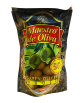 Оливки з кісточкою Maestro de Oliva, 180 г (ПЕТ) 8436024294583 - фото