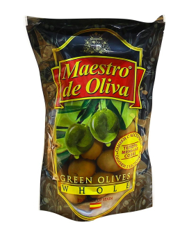 Оливки с косточкой Maestro de Oliva, 180 г (ПЭТ) 8436024294583 - фото