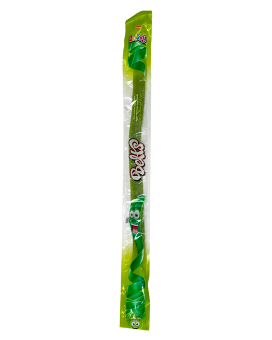 Конфеты жевательные со вкусом яблока Jelaxy Belts Apple Flavoured Sour Candy, 15 г (8693029604919) - фото