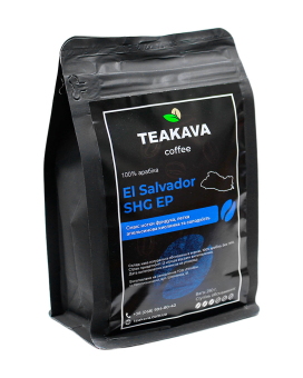Кофе в зернах Teakava El Salvador SHG EP, 250 г (моносорт арабики) - фото