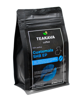 Кофе в зернах Teakava Guatemala SHB EP, 250 г (моносорт арабики) - фото
