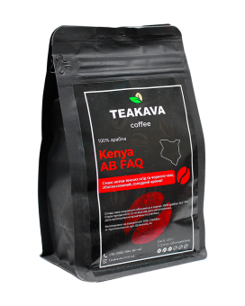Кофе в зернах Teakava Kenya AB FAQ, 250 г (моносорт арабики) - фото