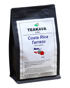Кофе в зернах Teakava Costa Rica Tarrazu, 250 г (моносорт арабики) - фото