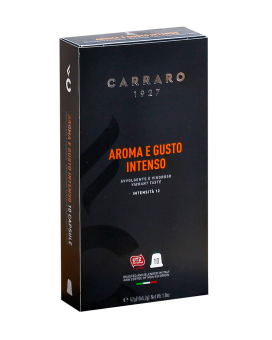Кофе в капсулах Carraro Aroma e Gusto Intenso NESPRESSO, 10 шт 8000604001283 - фото