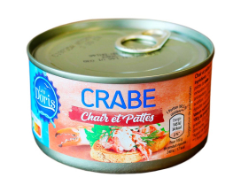 Мясо краба натуральное Les Doris Crabe Chair et Pattes, 170 г 26015217 - фото