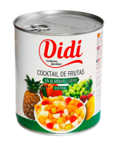 Фруктовий коктейль Didi Coctail De Frutas, 840 г (8426963921244) - фото