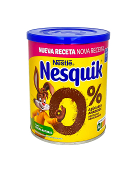 Какао Несквік без цукру Nesquik 0% Azucares, 320 г (8445290634887) - фото