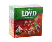 Чай фруктовий Вишня LOYD Sweet Cherry, 40 г (20шт*2г) (5900396026392) - фото