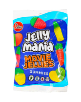Желейні цукерки JAKE Jelly Mania Movie Jellies Кіно, 100 г (8412147570131) - фото