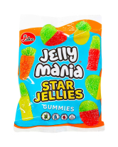 Желейні цукерки JAKE Jelly Mania Star Jellies Зоряні, 100 г (8412147570148) - фото
