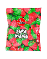 Желейні цукерки JAKE Jelly Mania Полунички, 5 шт (8412147571428) - фото