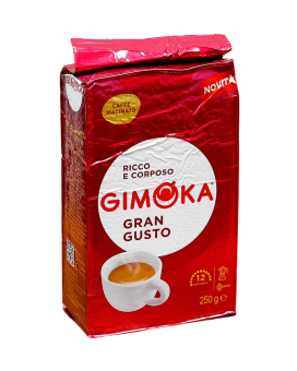 Кофе молотый Gimoka Gran Gustо, 250 г (20/80) 8003012000015 - фото