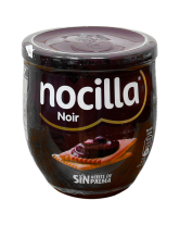 Шоколадна паста з фундуком Nocilla Noir, 180 г (8410014486097) - фото