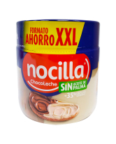 Шоколадна та молочно-фундучна паста Nocilla Chocoleche, 850 г (8410014489722) - фото