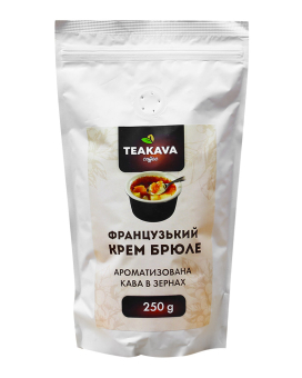Кофе в зернах Teakava Французский крем-брюле, 250 г (100% арабика) - фото