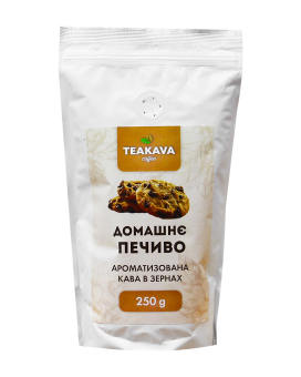 Кава в зернах Teakava Домашнє печиво, 250 г (100% арабіка) - фото