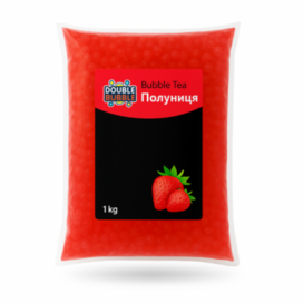 Кульки для Bubble Tea Полуниця 1,0 кг - фото