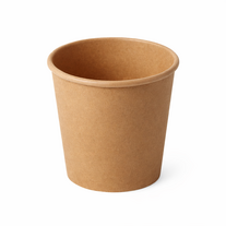 Стакан бумажный КРАФТ 110 мл (50 шт/уп) - фото