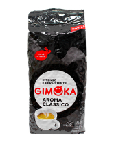 Кава в зернах Gimoka Aroma Classico BLACK, 1 кг (40/60) (8003012000930) - фото