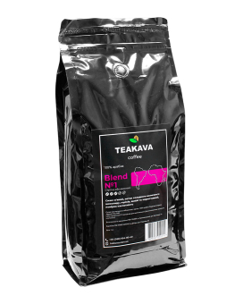 Кава в зернах Teakava Blend №1, 1 кг (100% арабіка) - фото