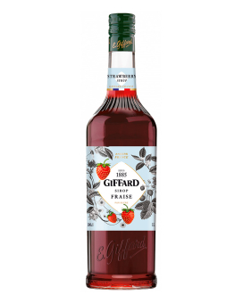 Сироп Клубника GIFFARD Fraise, 1 л - фото