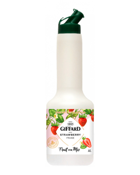 Фруктовий мікс Полуниця GIFFARD Fruit For Mix Fraise, 1 л - фото