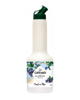 Фруктовый микс Черника GIFFARD Fruit For Mix Myrtille, 1 л - фото