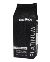 Кава в зернах Gimoka Bar Platinum, 1 кг (70/30) (8003012000213) - фото