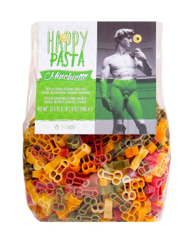 Макароны DALLA COSTA Happy Pasta Sex Minchiette, 500 г - фото