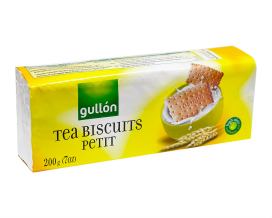 Печенье к чаю GULLON Tea Biscuits Petit, 200 г (8410376027853) - фото