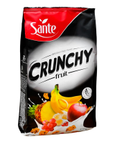 Зерновые хлопья Кранчи с фруктами Sante Crunchy Fruit, 350 г (5900617002211) - фото