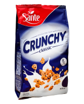 Зернові пластівці Кранчі Класичні Sante Crunchy Classic, 350 г (5900617002228) - фото