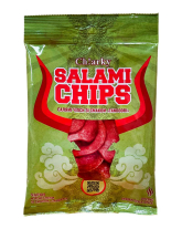 Мясные чипсы Салями со вкусом "Тандури" Ch!arky Salami Chips, 40 г (4820160781610) - фото
