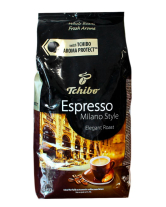 Кава в зернах Tchibo Espresso Milano Style, 1 кг (100% арабіка)  (4061445008279) - фото