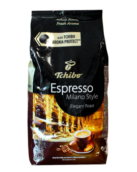 Кофе в зернах Tchibo Espresso Milano Style, 1 кг (100% арабика) (4061445008279) - фото