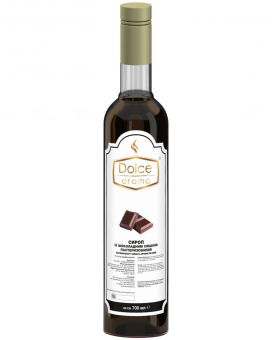Сироп Dolce Aroma Шоколадный 0,7 л (стеклянная бутылка) - фото